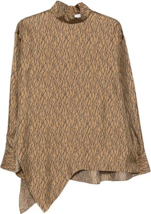 Ferragamo Blouse - Dames - Blouses - Bruin - XS - Overhemden