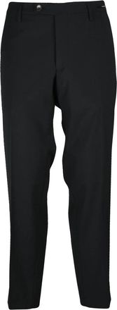 Michael Coal Research Wool Stretch Trousers - Black