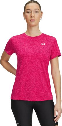 Under Armour Twist T-shirt met korte mouwen voor dames (Dageraad Roze)