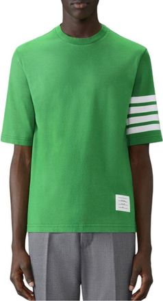 Thom Browne Short Sleeve T-Shirt Green MJS168G-07862-330