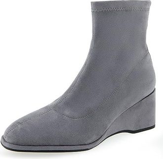 Gray suede boots womens online