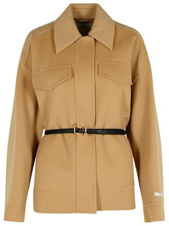 Sportmax Sportmax Cantore Camel Virgin Wolljacke