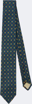 Rubinacci Printed silk tie
