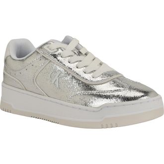 Calvin Klein Pazquale 2 Sneaker in Silver at Nordstrom, Size 8.5