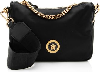 Versace Nylon Medusa Tribute Chain Mini Crossbody
