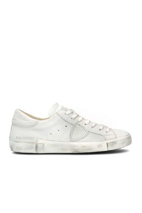 Philippe Model Low Prsx Total White Sneakers