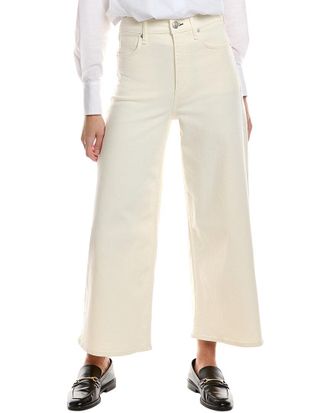 Rag & Bone Rag & Bone Serena Crop Ecru Wide-Leg Jean
