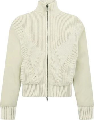 Iceberg Chaqueta de nailon con detalle de logo - Jackets - Mujer - Beige - S