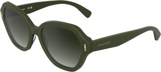 Longchamp LO801S 319 Womens Sunglasses Green Size 56