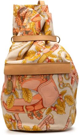 Loewe Pre-owned Loewe Botanical Printed Canvas Backpack Ladies 72ZUZAG5KNU8GUGV
