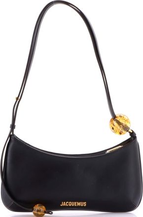 Jacquemus Le Bisou Perle Shoulder Bag Leather