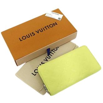 Louis Vuitton Pre-owned Monogram Long Wallet (bi-fold) - Dames - Pre-owned - Geel - Maat: ONE Size
