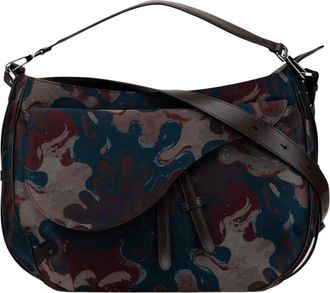Dior Pre-owned Canvas Camouflage Soft Saddle Bag - Dames - Vintage Schoudertas - Veelkleurig - ONE Size - Vintage