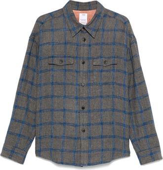 Visvim Checked Shirt - Mens - Rayon/Linen/Flax