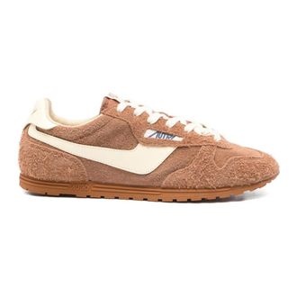Autry Platte schoenen Bruin - Heren - Sneakers - Bruin - 43 EU - Schoenen