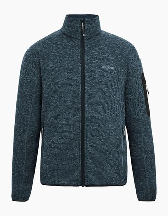 Regatta Mens Regatta Mens Newhill Marl Full Zip Fleece Jacket - Blue - Size: 38/Regular