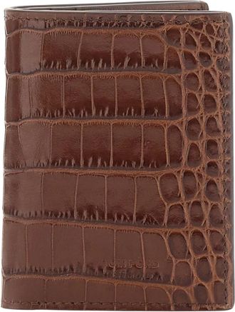 Tom Ford Heren, Accessoires, Bruin, Maat: ONE Size Leer