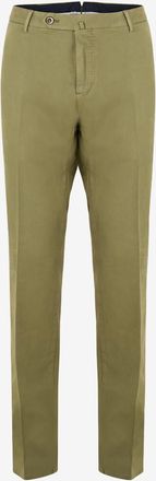 Pantaloni Torino Schmale Hose aus Baumwolle und Kaschmir