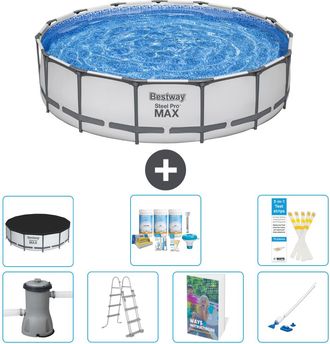 Bestway Piscina Bestway Steel Pro Max Redonda - 457x122 Cm - 8-piezas S658