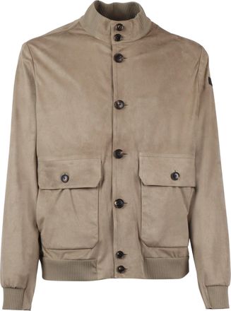 Roberto Ricci Design Nabucco Val Suede Textured Casual Jacket