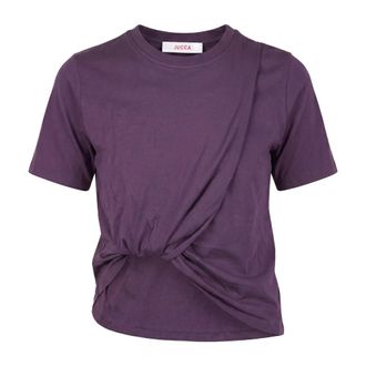 Jucca T-Shirts, female, Purple, Size: M T-Shirt