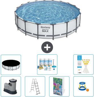 Bestway Piscina Bestway Steel Pro Max Redonda - 549x122 Cm - 8-piezas S548