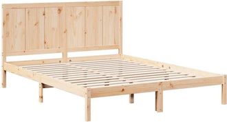vidaXL Extra Long Bed Frame without Mattress 200x220 cm Solid Wood Vidaxl