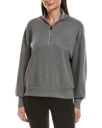 Ariella Ariella Scuba 1/2-Zip Funnel Pullover