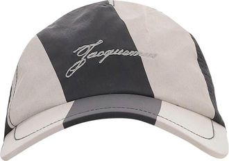Jacquemus Multicolor Logo Striped Baseball Cap