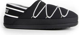 Moon Boot Icon Slipper - Dames - Klompen - Zwart - 37 EU - Polyester - Schoenen
