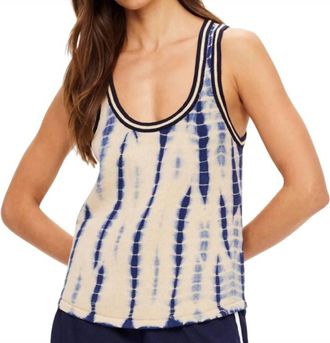 The Upside Wishbone Emma Knitted Tank Top In Tie Dye