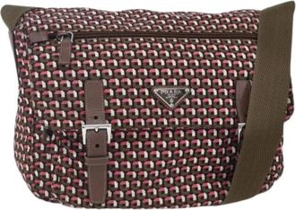 Prada Pre-owned Cross Body Bags, female, Multicolor, Size: ONE SIZE Pre-owned Vintage Cross Body Bag