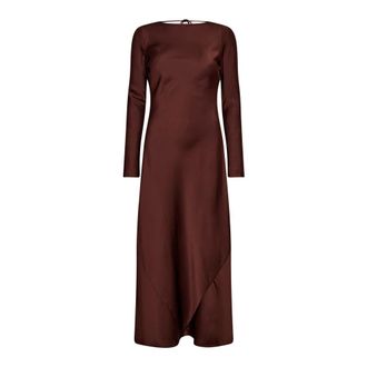 Co'Couture Dames, Jurken, Bruin, Maat: L