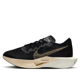 Nike ZoomX VaporFly Next% 3 Black Metallic Gold Grain DV4129-001