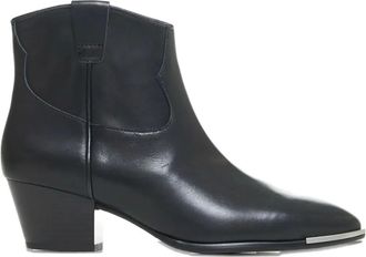 Ash Leren laarzen - Zwart