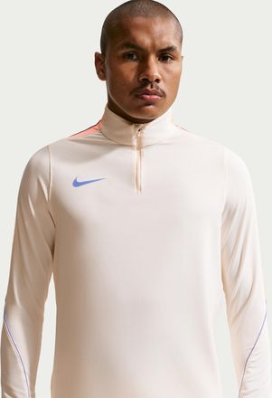 Nike Mens Strike Dri-FIT Soccer Drill Top in Brown | IF1455-110