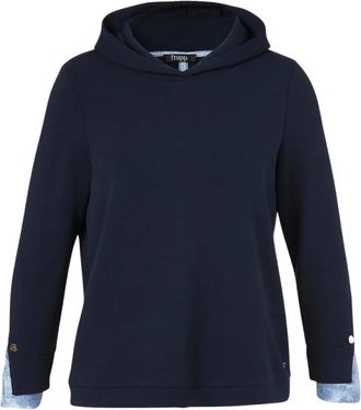 Frapp Dames, Sweatshirts & Hoodies, Blauw, Maat: M