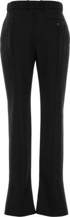 Alexander McQueen Womens Trousers Black Wool