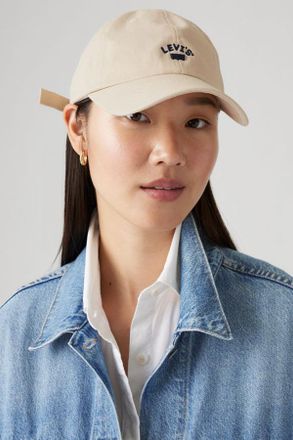 Levi's Cappellino Lazy Girl con logo - Donna - One Size - Bianco / Off White