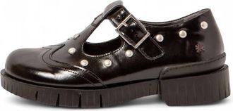 The Art Company Womens 1834S Leather Shoes In Black