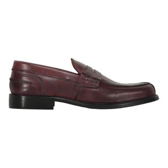 Bruno Magli Loafers, male, Red, Size: 7 US Classic Calfskin Penny Loafers