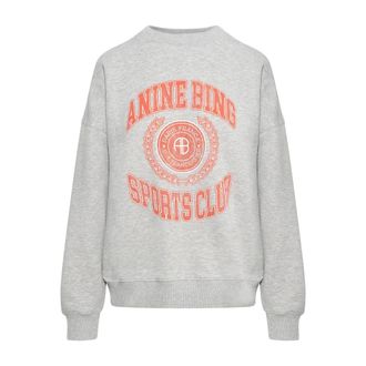 Anine Bing Donna, Felpe, Grigio, XL, new