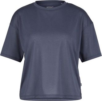 Stoic QuickDry SkaraSt. Backprint Tee Funktionsshirt f&uuml;r Damen | blau