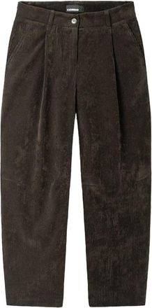 Cambio Tapered Broeken - Dames - Broeken - Bruin - XL - Broeken