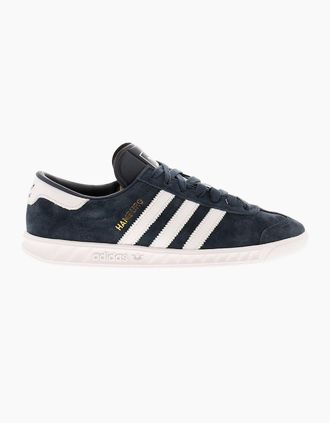 adidas Originals Mens Adidas Originals Hamburg Trainers - Navy - Size: 8.5