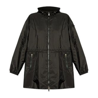 Moncler Jassen, Dames, Zwart, M, Parka Wete