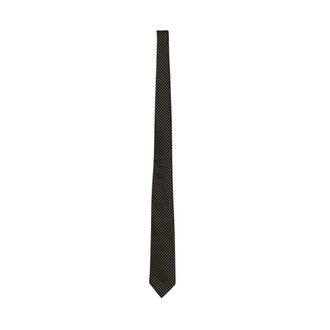 Emporio Armani Accessoires, Heren, Veelkleurig, ONE Size, Patroon Das van Zijde