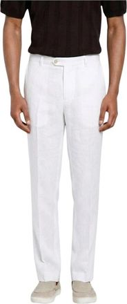 Mason's New York Icon Flex Chino Pants - Heren - Chinos - Wit - 3XL - Katoen - Broeken