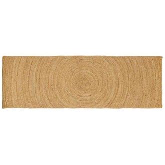 vidaXL Rug Brown 80 x 250 cm Jute vidaXL