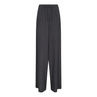 Max Mara Wide Trousers, female, Blue, Size: XS Genero Wide Trousers